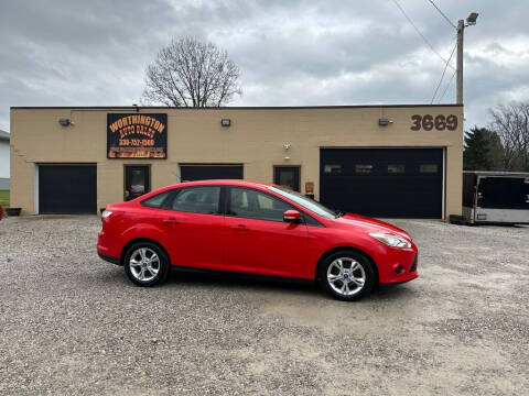 2013 Ford Focus for sale at Worthington Auto Sales in Wooster OH