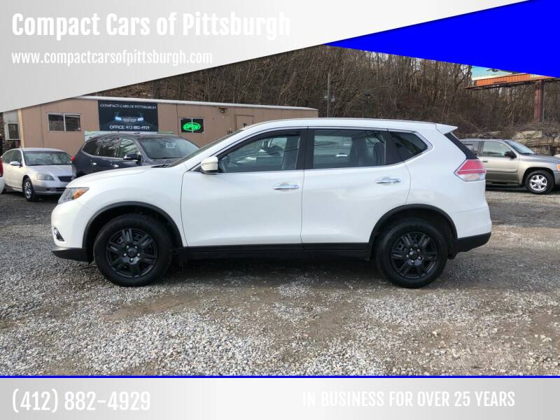 2014 Nissan Rogue for sale at Compact Cars of Pittsburgh in Pittsburgh PA