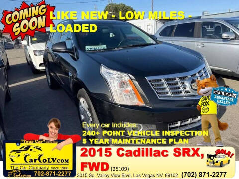2015 Cadillac SRX for sale at The Car Company in Las Vegas NV