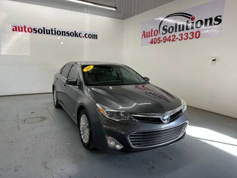 2015 Toyota Avalon Hybrid for sale at Auto Solutions in Warr Acres OK