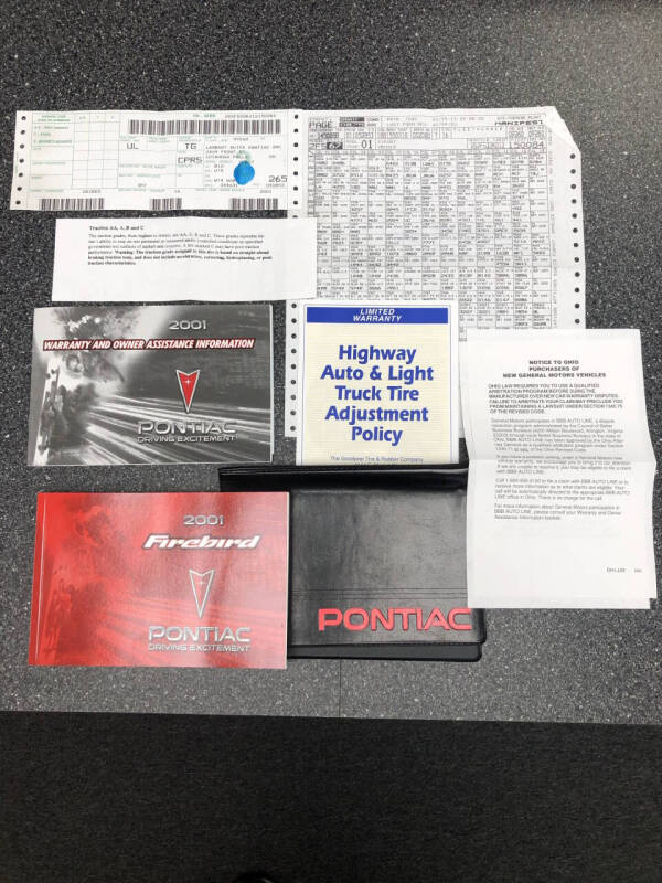 2001 Pontiac Firebird
