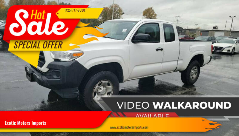 2017 Toyota Tacoma for sale at Overlake Motors in Redmond WA