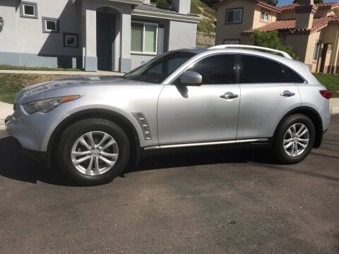 2009 Infiniti FX35 for sale at CALIFORNIA AUTO GROUP in San Diego CA