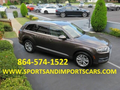 2017 Audi Q7 for sale at Sports & Imports INC in Spartanburg SC