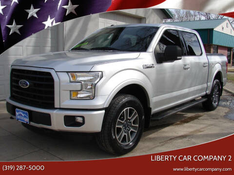 2016 Ford F-150 for sale at LIBERTY CAR COMPANY - II in Waterloo IA