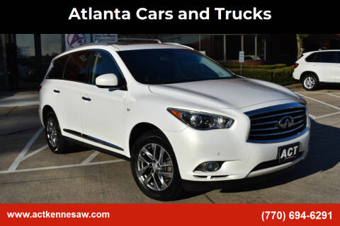 2014 Infiniti QX60 for sale at Atlanta Cars and Trucks in Kennesaw GA