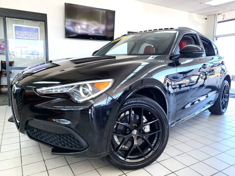 2021 Alfa Romeo Stelvio for sale at SAINT CHARLES MOTORCARS in Saint Charles IL