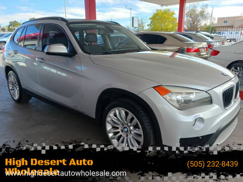 2014 BMW X1 for sale at High Desert Auto Wholesale in Albuquerque NM