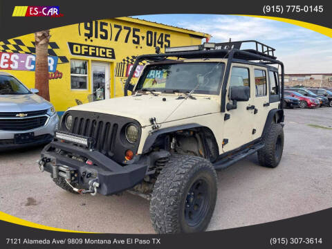 2012 Jeep Wrangler Unlimited for sale at Escar Auto - 9809 Montana Ave Lot in El Paso TX