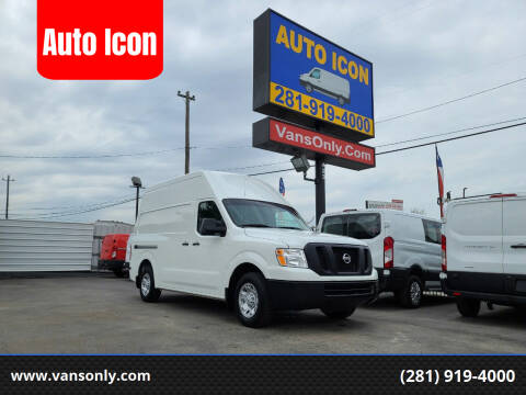 2018 Nissan NV Cargo for sale at Auto Icon in Houston TX