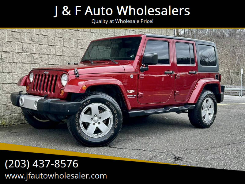 2012 Jeep Wrangler Unlimited for sale at J & F Auto Wholesalers in Waterbury CT