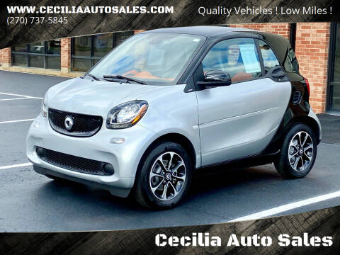 2016 Smart fortwo for sale at Cecilia Auto Sales in Elizabethtown KY