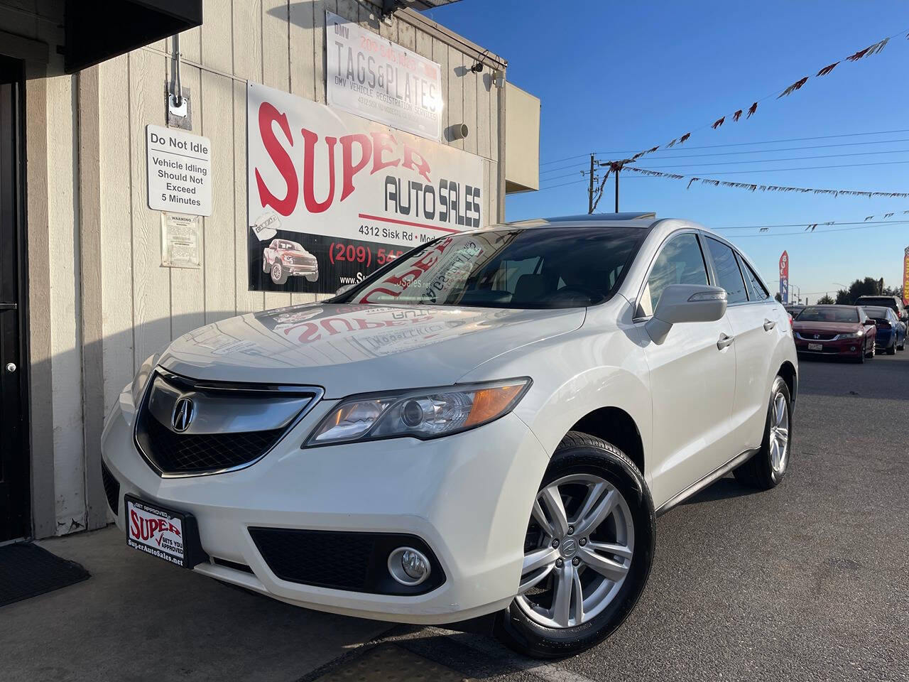 2013 Acura RDX for sale at Super Auto Sales Modesto in Modesto, CA