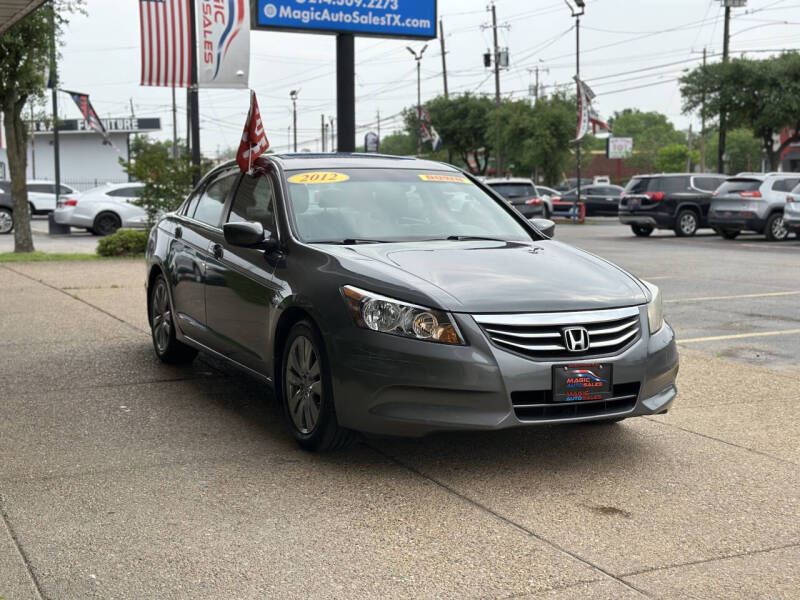 Used 2012 Honda Accord EX-L with VIN 1HGCP2F83CA120845 for sale in Dallas, TX