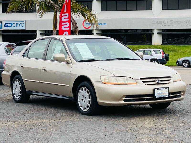 2001 Honda Accord for sale at MotorMax in San Diego CA