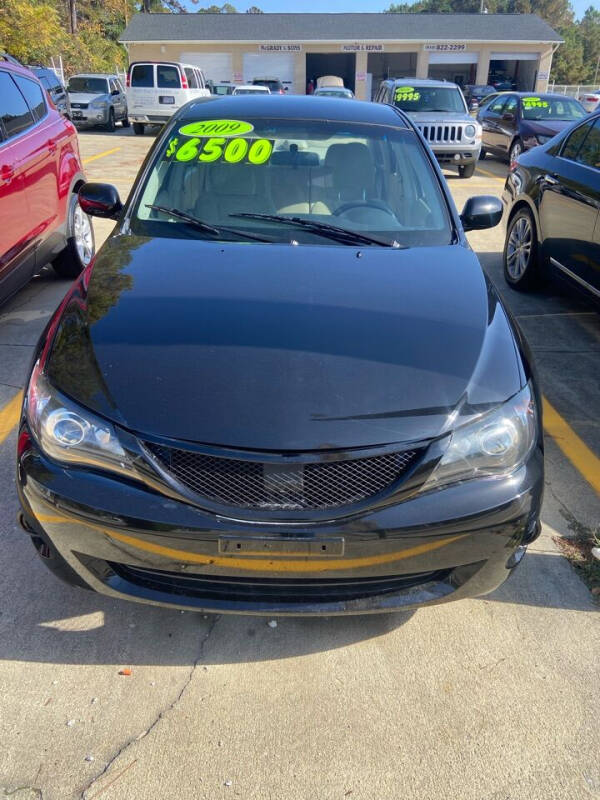 2009 Subaru Impreza for sale at McGrady & Sons Motor & Repair, LLC in Fayetteville NC