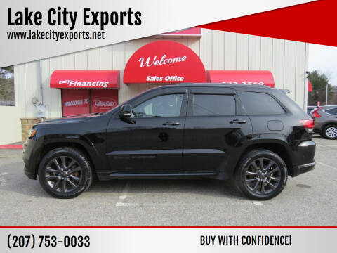 2018 Jeep Grand Cherokee for sale at Lake City Exports in Auburn ME