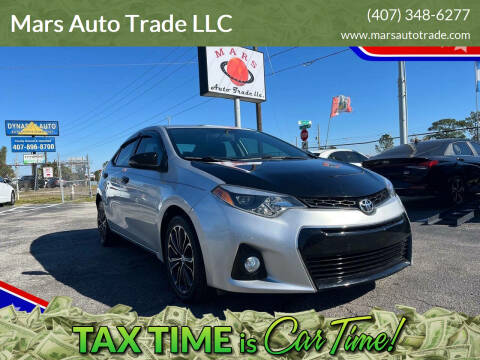 2015 Toyota Corolla for sale at Mars Auto Trade LLC in Orlando FL