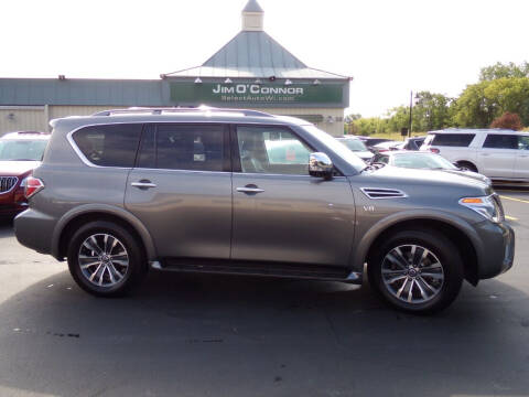 2019 Nissan Armada for sale at Jim O'Connor Select Auto in Oconomowoc WI