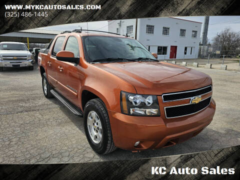 2007 Chevrolet Avalanche for sale at KC Auto Sales in San Angelo TX