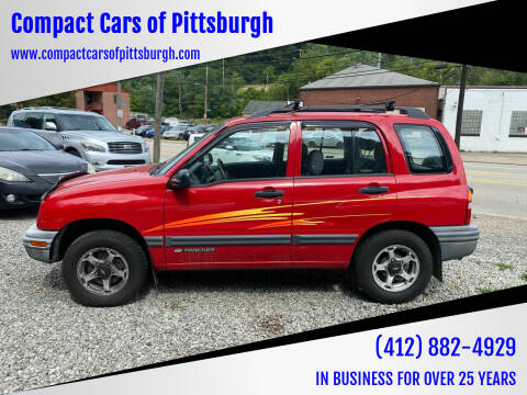 2000 Chevrolet Tracker for sale at Compact Cars of Pittsburgh in Pittsburgh PA