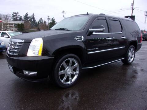 2012 Cadillac Escalade ESV for sale at MERICARS AUTO NW in Milwaukie OR
