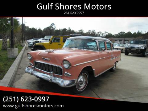 1955 Chevrolet Bel Air for sale at Gulf Shores Motors in Gulf Shores AL