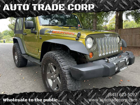 2010 Jeep Wrangler for sale at AUTO TRADE CORP in Nanuet NY