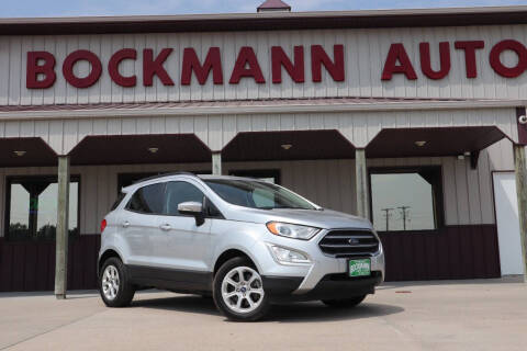 2020 Ford EcoSport for sale at Bockmann Auto Sales in Saint Paul NE