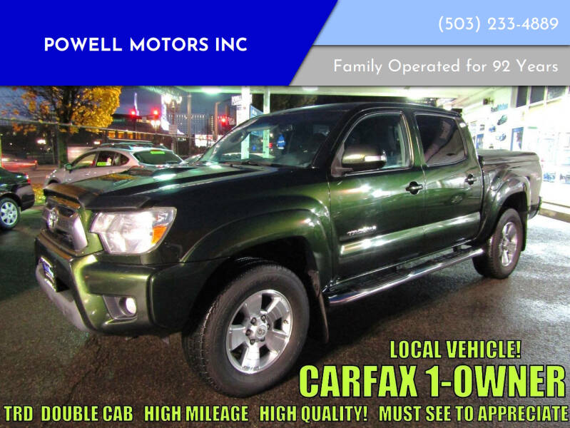 2013 Toyota Tacoma for sale at Powell Motors Inc in Portland OR