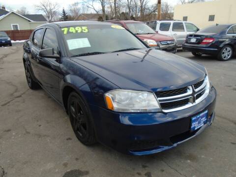 2014 Dodge Avenger for sale at DISCOVER AUTO SALES in Racine WI