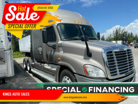 2011 Freightliner Cascadia for sale at KINGS AUTO SALES in Hollywood FL