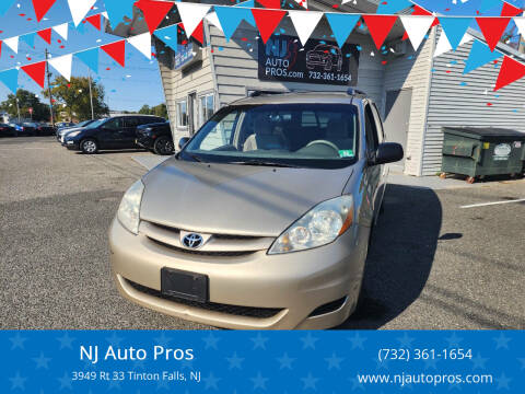 2010 Toyota Sienna for sale at NJ Auto Pros in Tinton Falls NJ