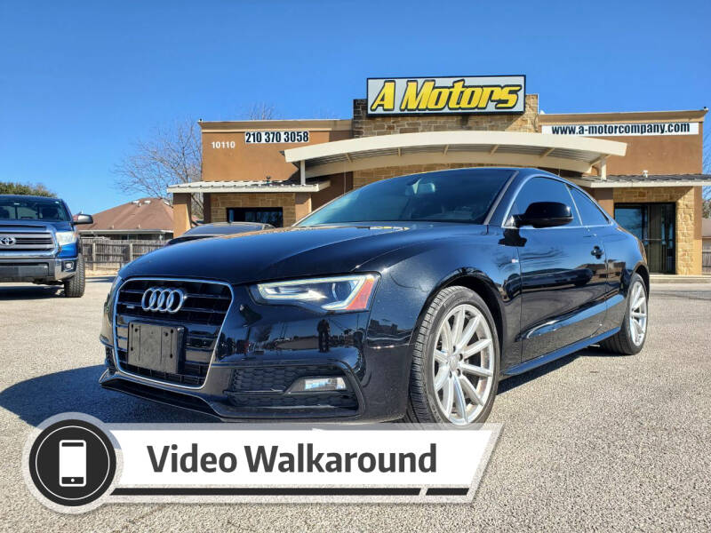 2016 Audi A5 for sale at A MOTORS SALES AND FINANCE in San Antonio TX