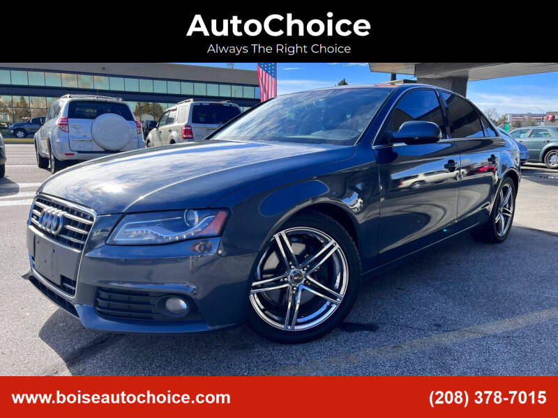 2010 Audi A4 for sale at AutoChoice in Boise ID