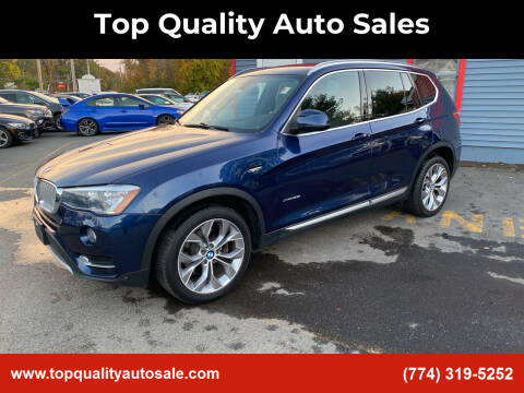 2017 BMW X3 for sale at Top Quality Auto Sales in Westport MA