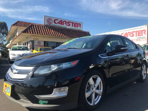 2013 Chevrolet Volt for sale at CARSTER in Huntington Beach CA