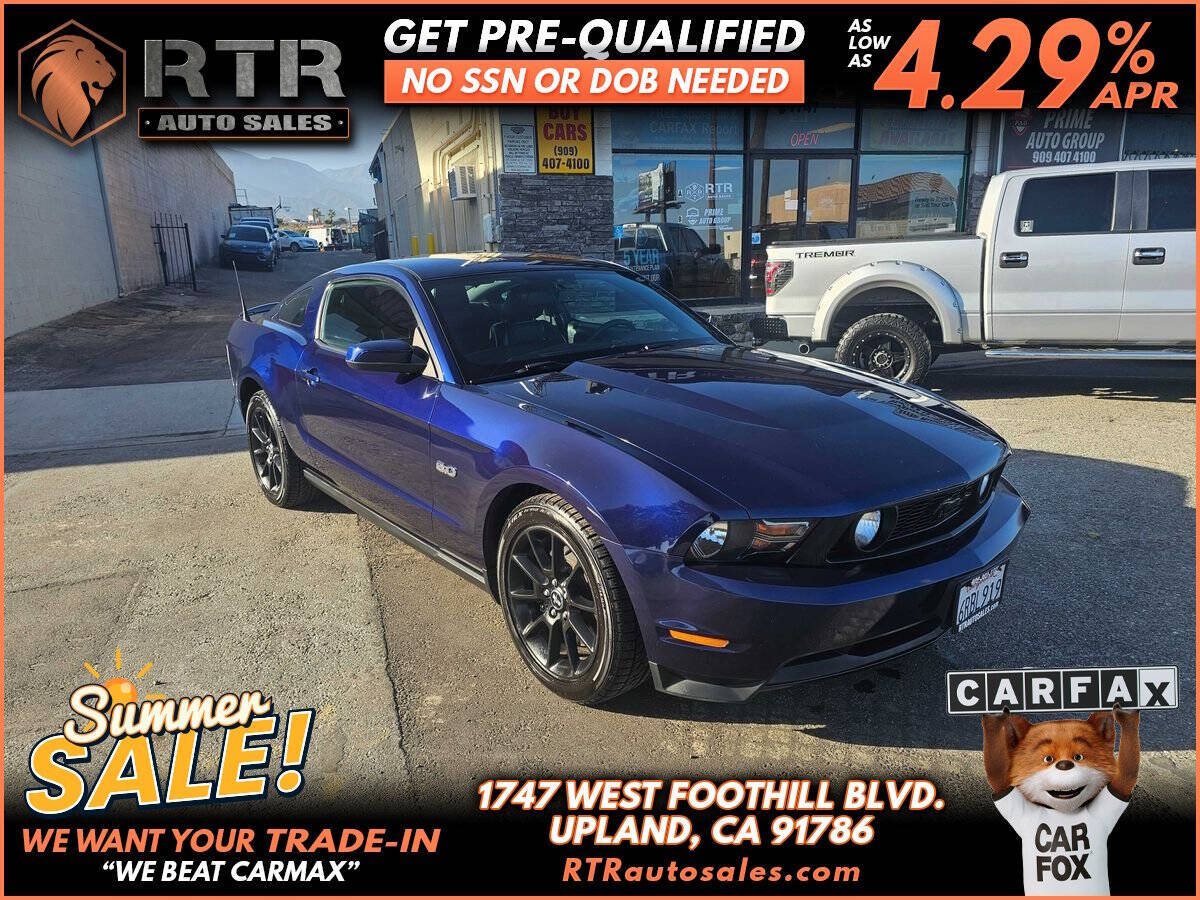 2011 Ford Mustang GT Premium GT Premium 2dr Fastback 1