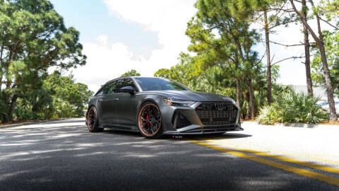 2021 Audi RS 6 Avant for sale at EURO STABLE in Miami FL