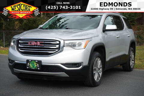 2017 GMC Acadia for sale at West Coast AutoWorks -Edmonds in Edmonds WA
