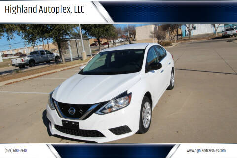 2016 Nissan Sentra for sale at Highland Autoplex, LLC in Dallas TX