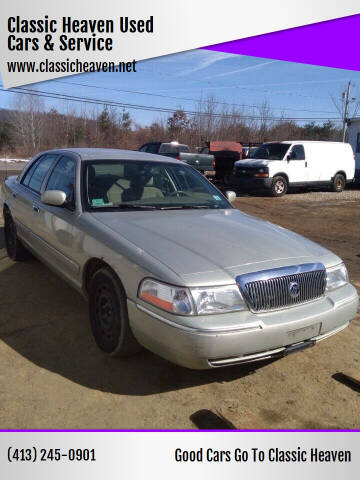 2005 Mercury Grand Marquis for sale at Classic Heaven Used Cars & Service in Brimfield MA