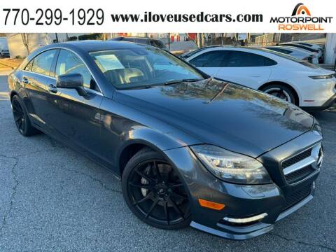 2014 Mercedes-Benz CLS for sale at Motorpoint Roswell in Roswell GA