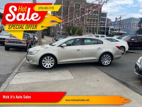 2015 Buick LaCrosse for sale at Nick Jr's Auto Sales in Philadelphia PA