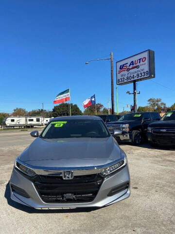 2018 Honda Accord for sale at US Auto Group in South Houston TX