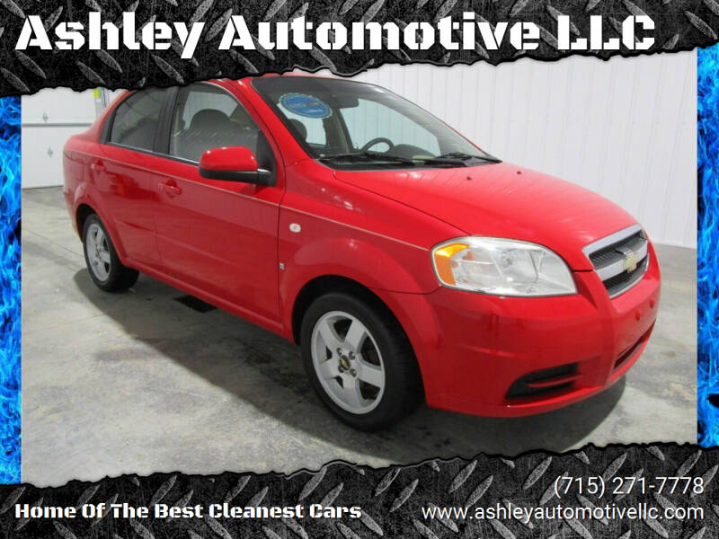 2007 Chevrolet Aveo for sale at Ashley Automotive LLC in Altoona WI