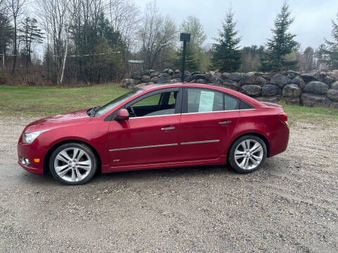 2013 Chevrolet Cruze for sale at Hart's Classics Inc in Oxford ME