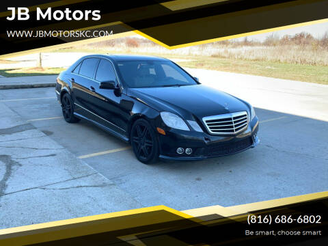 2010 Mercedes-Benz E-Class for sale at JB Motors in Kansas City MO