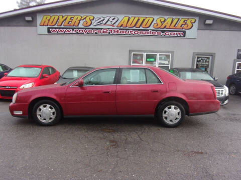 2004 Cadillac DeVille for sale at ROYERS 219 AUTO SALES in Dubois PA