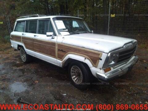 1988 Jeep Grand Wagoneer for sale at East Coast Auto Source Inc. in Bedford VA